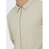 Only & Sons - ONSNEWKODYL - Sweatvest - Lichtgrijs - Gerecycled Materiaal