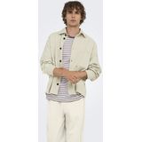 Only & Sons - NEW KODYL - Vrijetijdsoverhemd - Licht Structuurmotief - Relaxed Fit