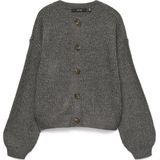 Vmlea - Gebreid Vest - O-hals - Lange Mouwen - Loose Fit