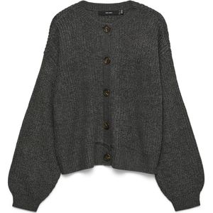 Vmlea - Gebreid Vest - O-hals - Lange Mouwen - Loose Fit