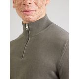 Only & Sons - Onsalex Reg 12 - Trui - Castor Gray - Half Zip Knit