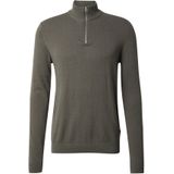 Only & Sons - Onsalex Reg 12 - Trui - Castor Gray - Half Zip Knit