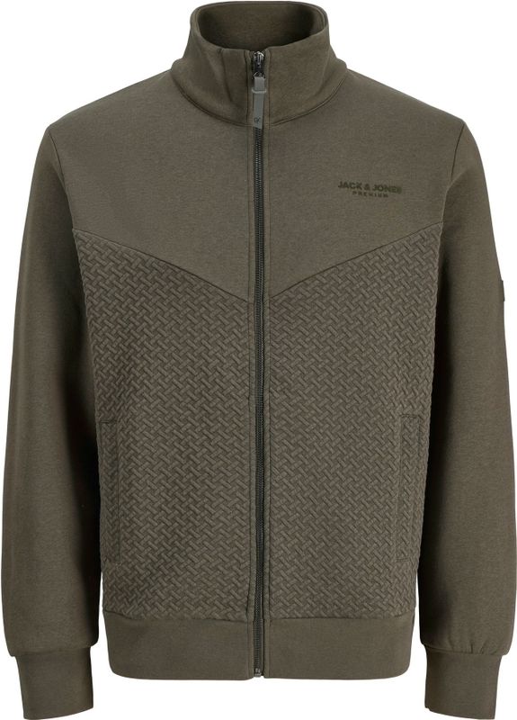 Jack & Jones - Jprblufrankie - Vest - Black Olive - High Neck