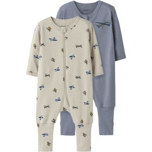 Interlock - Pyjama - Print - 2-Pack - Katoen - Biologisch