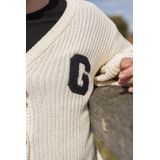 KOGJANNY - LIFE V-Neck Cardigan - Crème - Vest