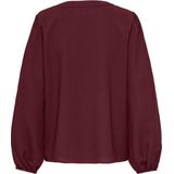 Onlnova - Life Elite L/S Ebba Top - Bordeaux - Tanktop
