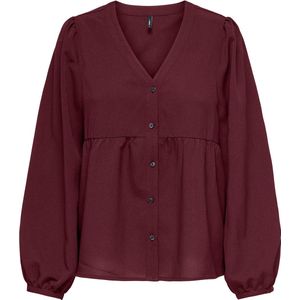 Onlnova Life Elite L/S Ebba Top, Cabernet, L