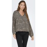 Onlnova Life Elite L/S Ebba Top, zwart, XL
