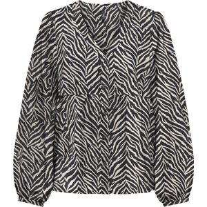 Onlnova Life Elite L/S Ebba Top, zwart, XL