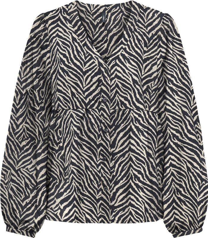 Onlnova Life Elite L/S Ebba Top, zwart, XL