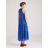 Kleid - Zwart - Enkellange Zomerjurk - Mouwloos Halterontwerp