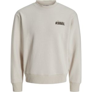 JJ REBEL - JREBJIM - Sweater - Licht Grijs - Heren - Loose Fit
