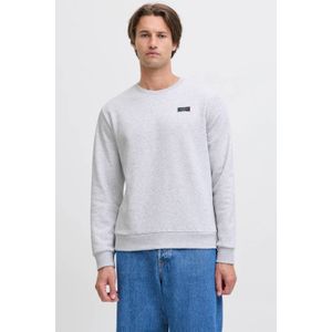 JJ REBEL - Sweater - Lichtgrijs - Regular Fit - Ronde Hals