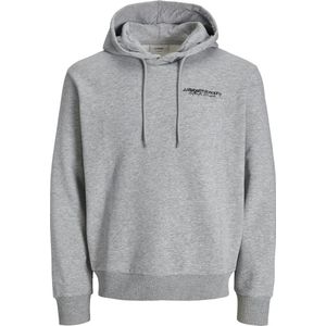 JJ Rebel - JREBZACK - Sweatshirt - Grijs Gemêleerd/Zwart