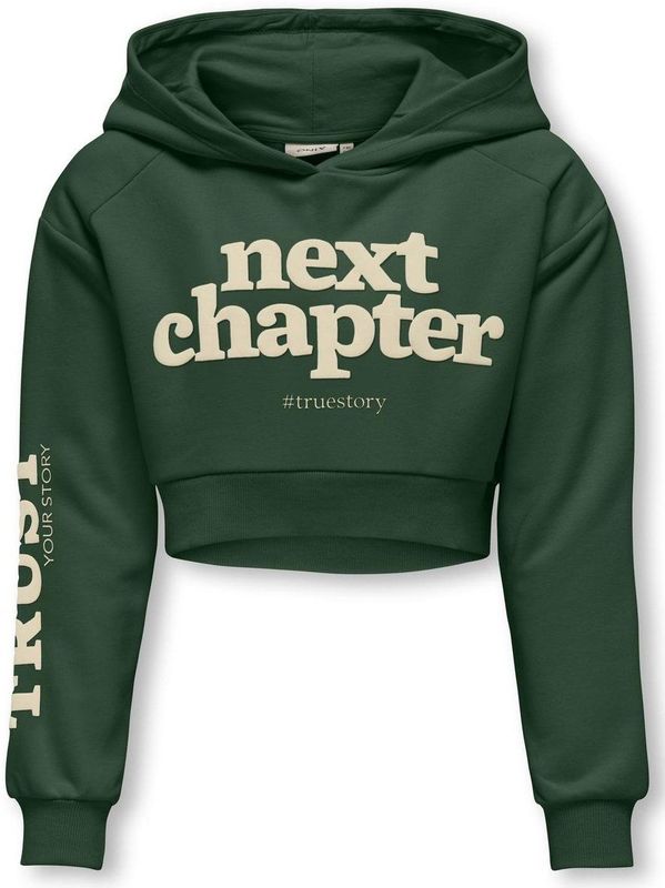 ONLY - Kogdiana Life Sporty - Hoodie - Cabernet - Meisjes Trui