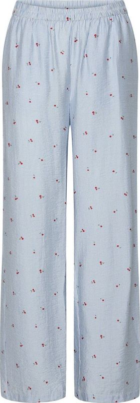 Broek - Soepelvallend - Viscose - Elastische Taille - Mid-Waist