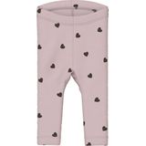 Ribgebreid Legging - All-Over Print - Elastische Taille - Regular Fit