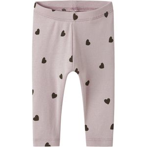 Ribgebreid Legging - All-Over Print - Elastische Taille - Regular Fit