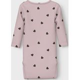 Name It - Romper - Roze/Zwart - Katoen
