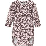 Lange Mouwen Romper - Ribgebreid - Body - All-over Print