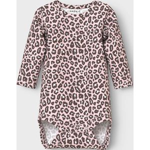 Lange Mouwen Romper - Ribgebreid - Body - All-over Print
