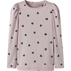 Imprimé - Top - All-over Print - Ronde Hals - Lange Mouwen - Jersey