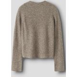 Gebreide Trui - Ronde Hals - Lange Mouwen - Kort - 68% Acryl