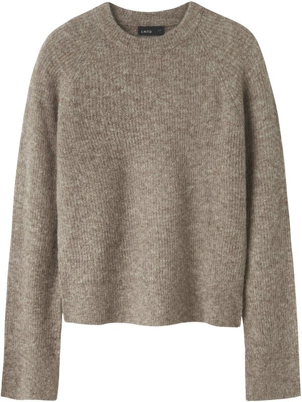 Gebreide Trui - Ronde Hals - Lange Mouwen - Kort - 68% Acryl