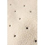 Geborduurd Teddy Jack - Jas - V-hals - Lange Mouwen - Ritssluiting