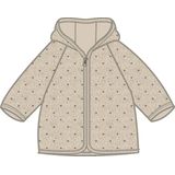 Geborduurd Teddy Jack - Jas - V-hals - Lange Mouwen - Ritssluiting