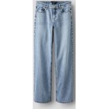 Jeans - Wijde Pijpen - Twill - Normale Taille - 50% Katoen, 50% Biologisch Katoen