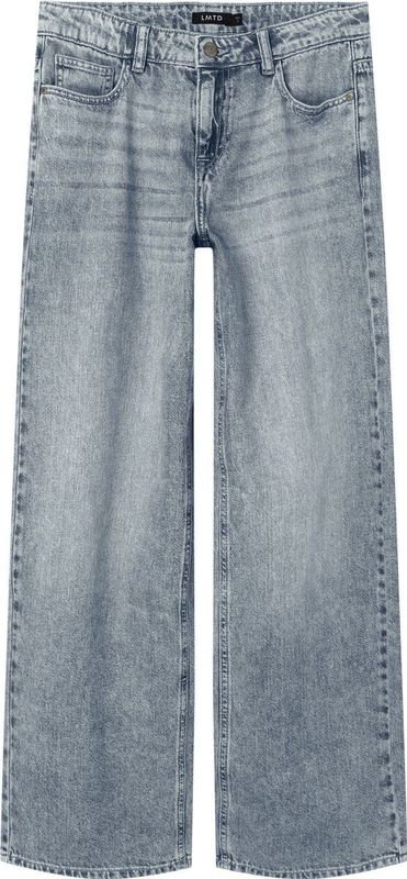 Jeans - Wijde Pijpen - Twill - Normale Taille - 50% Katoen, 50% Biologisch Katoen