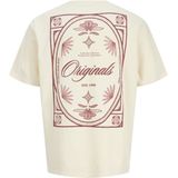 JACK & JONES JUNIOR - T-shirt - Ecru - Katoen