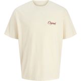 JACK & JONES JUNIOR - T-shirt - Ecru - Katoen