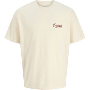 JACK & JONES JUNIOR - T-shirt - Ecru - Katoen