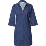 Blousejurk - JDYSALLY - Denim - Effen - Kort