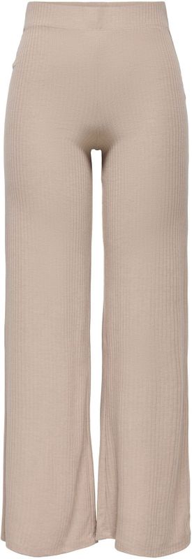 Onpseren - Loose Fit Broek - High Waist - Wijde Pijpen - Ribstof - Vrije Tijd