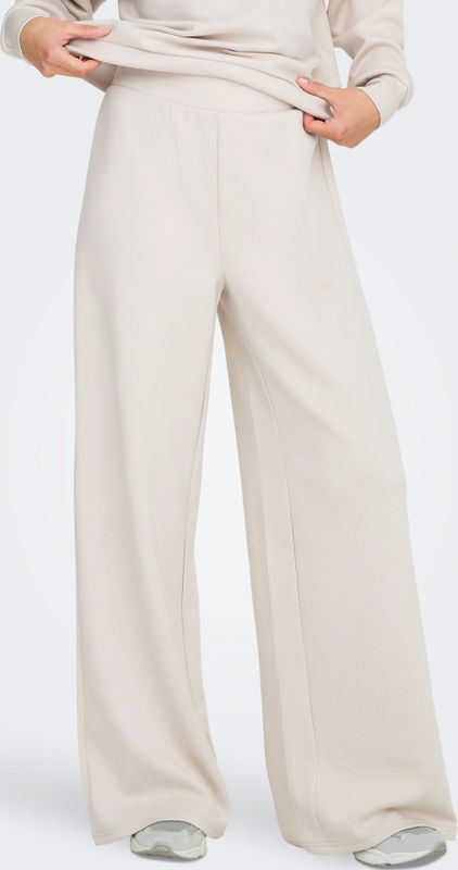 Onplounge - Wide Leg Fit - Sweatstof Broek - High Waist - Vrije Tijd