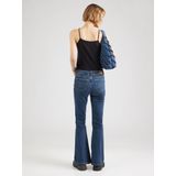 JDY - High Waist Flared Fit Jeans - Mid Wash