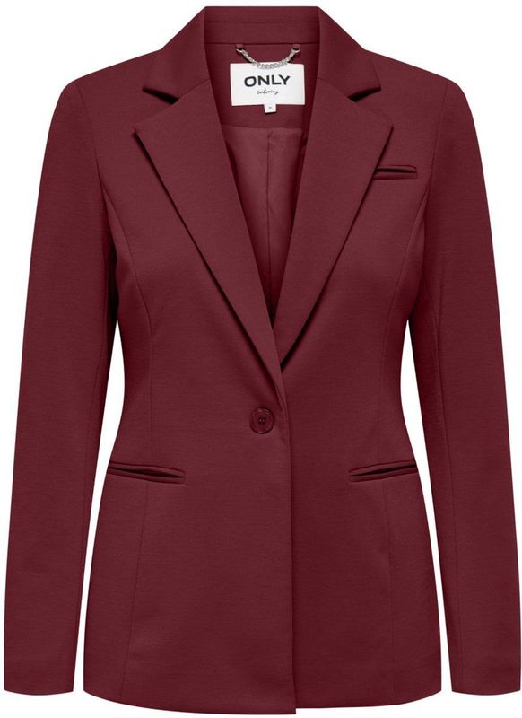 Only - Onlpeach Fit Blazer Tlr Noos - Cabernet - Dames Blazer
