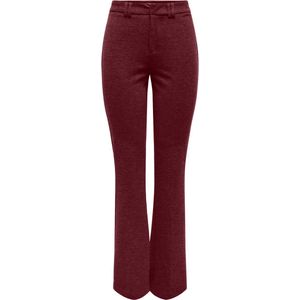 Only - Onlpeach MW Flared Pant TLR Noos - Wijde Broek - Rood