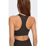 SPORT - Sport-bh - Zwart - Zweetafvoerende stof - Racerback