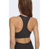 SPORT - Sport-bh - Zwart - Zweetafvoerende stof - Racerback