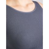 ONLY PLAY - ONPJAIA - Sporttop - Antraciet - Mouwloos - Gerecycled Materiaal