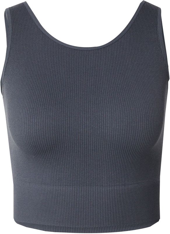 ONLY PLAY - ONPJAIA - Sporttop - Antraciet - Mouwloos - Gerecycled Materiaal