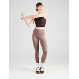 Athleisure - Crop Top - U-Hals - Mouwloos - Geribbelde Structuur - Slim Fit