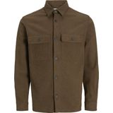 Jack & Jones - Jprrayle - Overhemd - Malt Ball - Lange Mouwen - Regular Fit