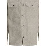 Jack & Jones - Jprrayle - Overhemd - Ermine - 100% Biologisch Katoen
