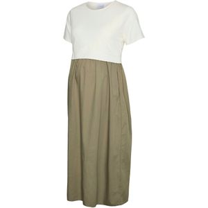 Mlcarolina - Zwangerschapsjurk - Korte Mouwen - Regular Fit