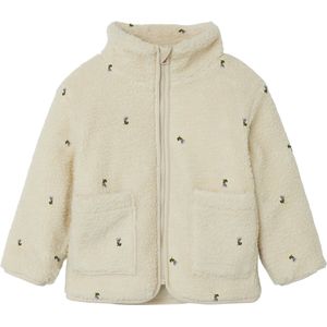 Name It - Magot Teddy Jas - Fog Flower - 100% Polyester